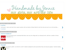 Tablet Screenshot of jennieholwadel.blogspot.com