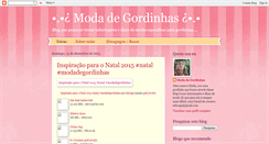 Desktop Screenshot of modadegordinhas.blogspot.com
