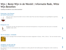 Tablet Screenshot of beste-wijn.blogspot.com