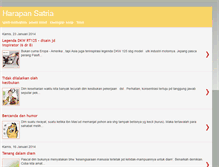 Tablet Screenshot of harapansatria.blogspot.com