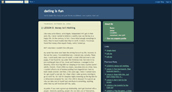 Desktop Screenshot of datingisfun.blogspot.com