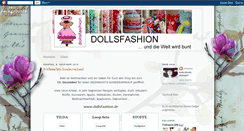 Desktop Screenshot of dollsfashion-blog.blogspot.com