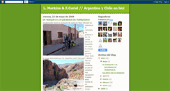 Desktop Screenshot of patagoniaenbici.blogspot.com