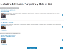Tablet Screenshot of patagoniaenbici.blogspot.com