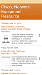 Mobile Screenshot of networkequipmentcisco.blogspot.com
