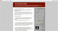 Desktop Screenshot of iparesearch.blogspot.com