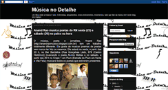 Desktop Screenshot of musicanodetalhe.blogspot.com