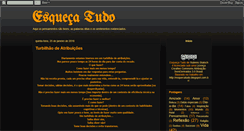 Desktop Screenshot of esquecatudo.blogspot.com