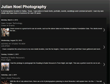 Tablet Screenshot of juliannoelphotography.blogspot.com