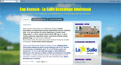Desktop Screenshot of lasallebeasain.blogspot.com