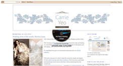 Desktop Screenshot of carrieyeoweddingjewellery.blogspot.com