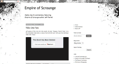 Desktop Screenshot of empireofscrounge.blogspot.com