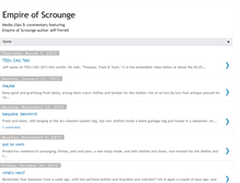 Tablet Screenshot of empireofscrounge.blogspot.com