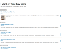 Tablet Screenshot of i-want-my-free-gay-cams.blogspot.com