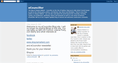 Desktop Screenshot of ecouncillor.blogspot.com