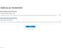 Tablet Screenshot of goldasaninvestment.blogspot.com