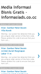 Mobile Screenshot of informasiads.blogspot.com