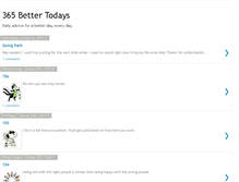 Tablet Screenshot of 365todays.blogspot.com