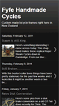 Mobile Screenshot of fyfecycles.blogspot.com