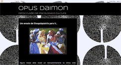 Desktop Screenshot of opusdaimon.blogspot.com