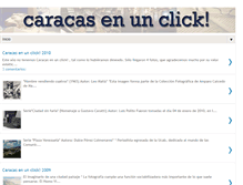Tablet Screenshot of caracasenunclick.blogspot.com