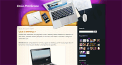 Desktop Screenshot of doispetelecos.blogspot.com