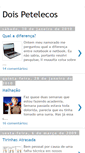 Mobile Screenshot of doispetelecos.blogspot.com