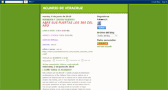 Desktop Screenshot of acuariodeveracruz.blogspot.com