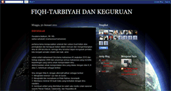 Desktop Screenshot of fiqhtarbiyah.blogspot.com
