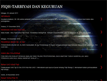 Tablet Screenshot of fiqhtarbiyah.blogspot.com