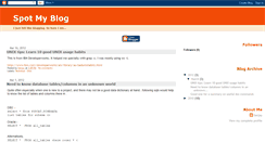 Desktop Screenshot of ispotmyblog.blogspot.com