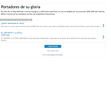 Tablet Screenshot of portadoresdegloria.blogspot.com