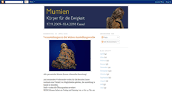 Desktop Screenshot of mumien-sonderausstellung-kassel.blogspot.com