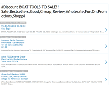 Tablet Screenshot of boattoolstosale.blogspot.com