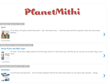 Tablet Screenshot of planetmithi.blogspot.com