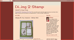 Desktop Screenshot of diing2stamp.blogspot.com