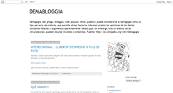 Desktop Screenshot of demabloggia.blogspot.com
