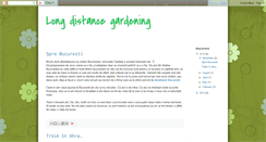Desktop Screenshot of longdistancegardening.blogspot.com