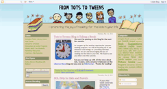 Desktop Screenshot of fromtotstotweens.blogspot.com