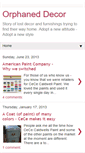 Mobile Screenshot of orphaneddecor.blogspot.com