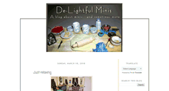Desktop Screenshot of delightfulminis.blogspot.com