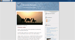 Desktop Screenshot of devaneiosracionais.blogspot.com