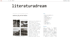 Desktop Screenshot of literaturadream.blogspot.com