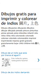 Mobile Screenshot of dibujosparacoloreardeindios.blogspot.com