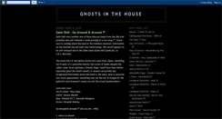 Desktop Screenshot of ghostsinthehouse.blogspot.com