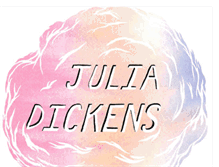 Tablet Screenshot of juliadickens.blogspot.com