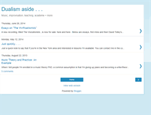 Tablet Screenshot of dualismaside.blogspot.com