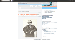 Desktop Screenshot of blogcorrientealterna.blogspot.com