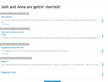 Tablet Screenshot of joshandannasblog.blogspot.com