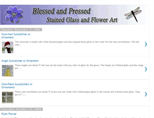 Tablet Screenshot of blessedandpressed.blogspot.com